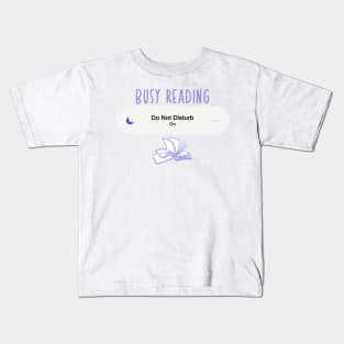 busy reading Kids T-Shirt